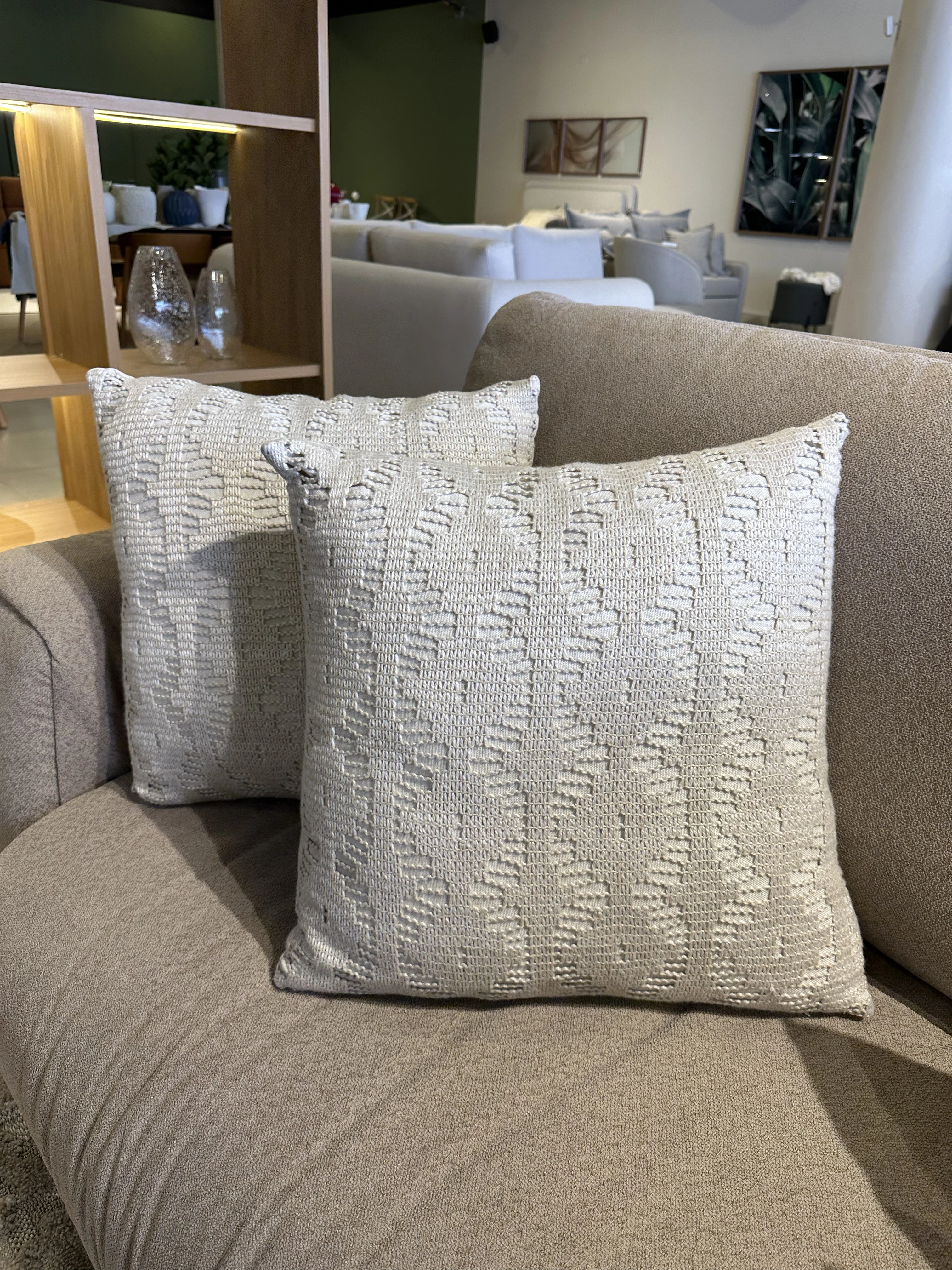 Almohada bordado en  croché 