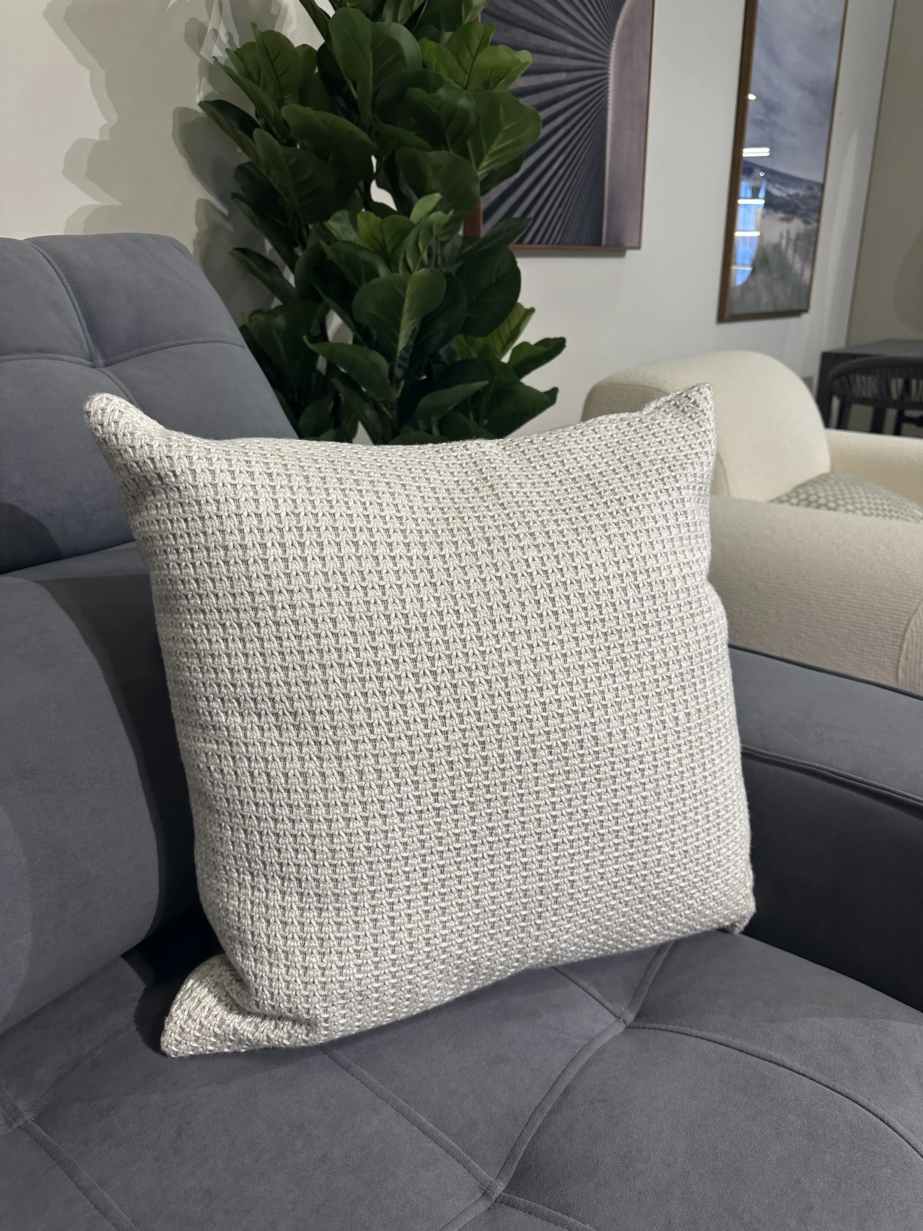 Almohada de croché 