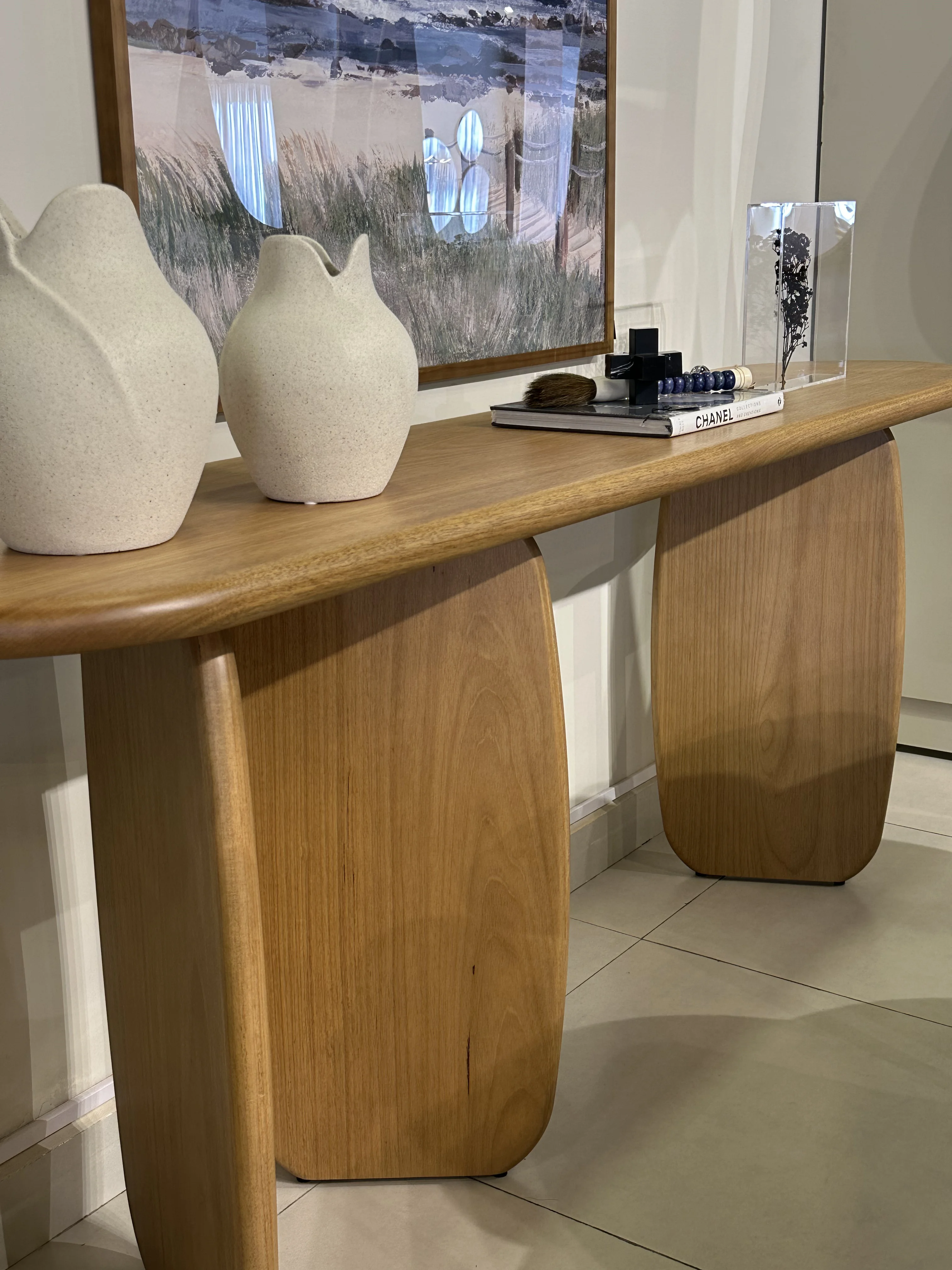 Consola Elos  Madera maciza   - Vista 3