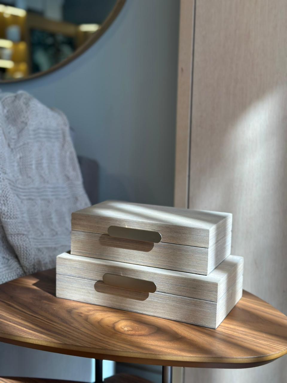 CAJA DECORATIVA MADERA 