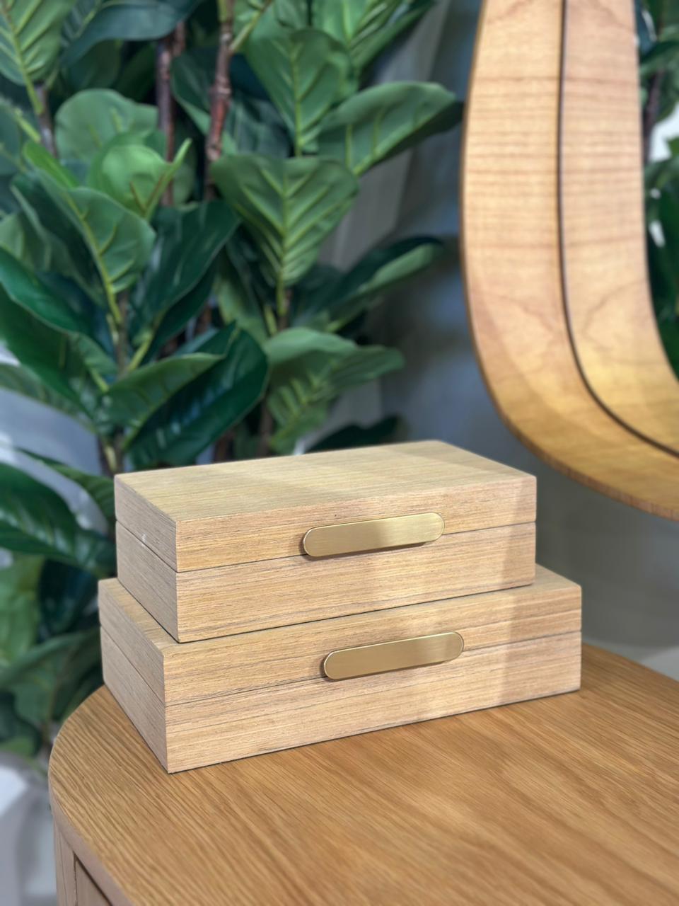 CAJA DECORATIVA MADERA  - Vista 2